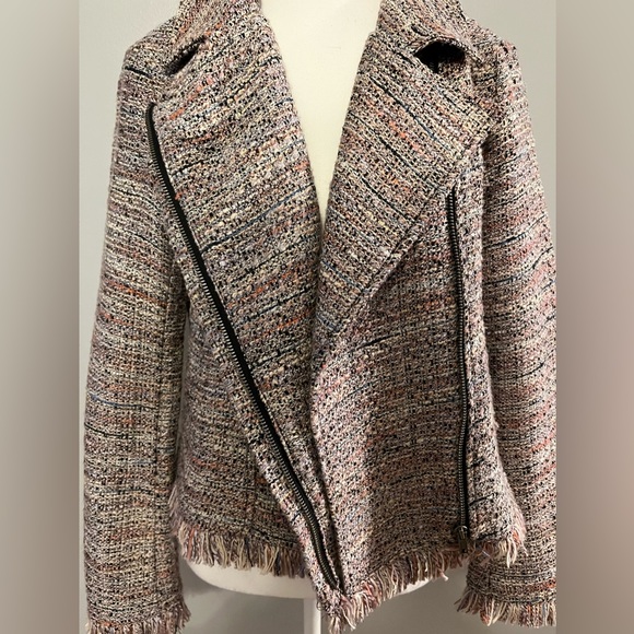 Cupcakes and Cashmere Tweed Jacket SZ M - Picture 5 of 14